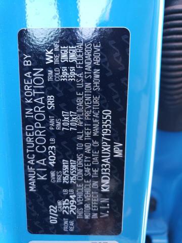 KNDJ33AUXP7193550 KIA SOUL EX