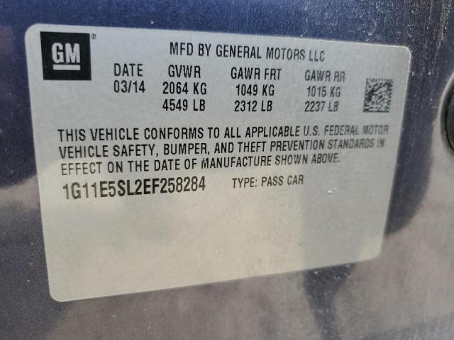 1G11E5SL2EF258284 Chevrolet MALIBU 2LT