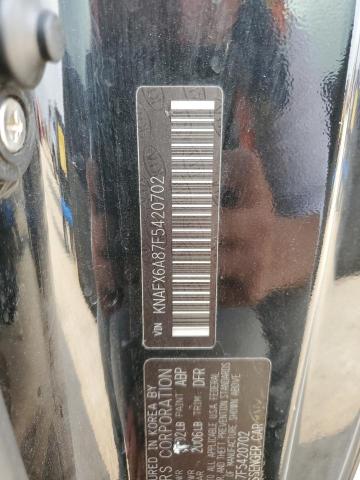 KNAFX6A87F5420702 KIA FORTE EX