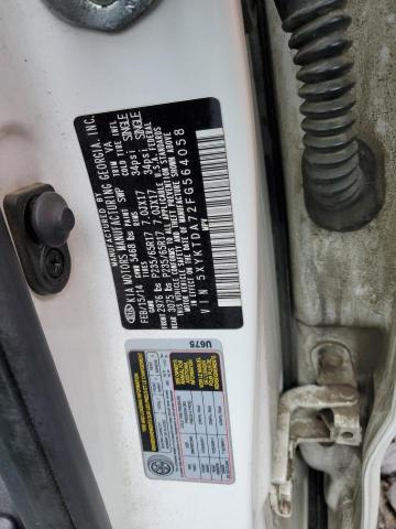5XYKTDA72FG564058 KIA SORENTO LX