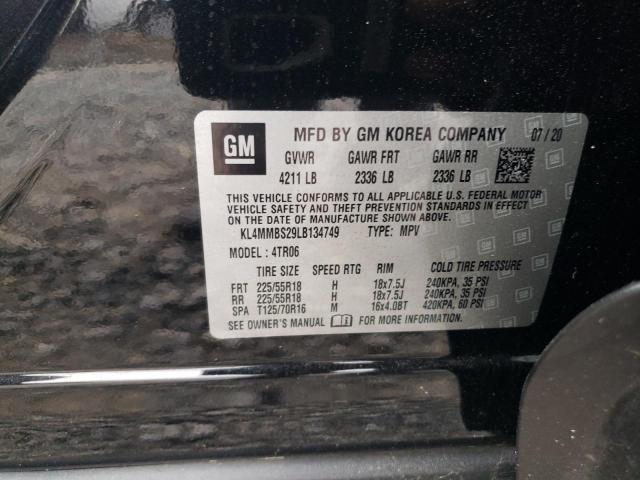 KL4MMBS29LB134749 Buick Encore Gx Preferred