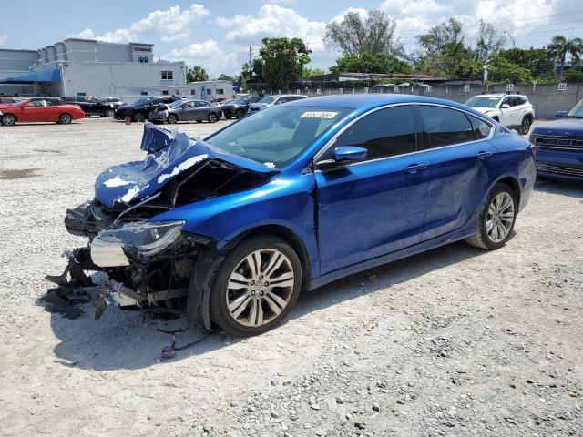 2015 Chrysler 200 Limited მანქანა იყიდება აუქციონზე, vin: 1C3CCCAB9FN699666, აუქციონის ნომერი: 55527504