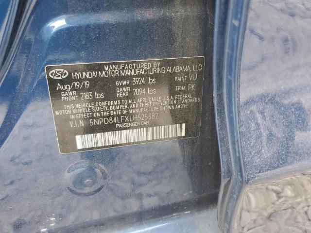5NPD84LFXLH525382 Hyundai ELANTRA SEL