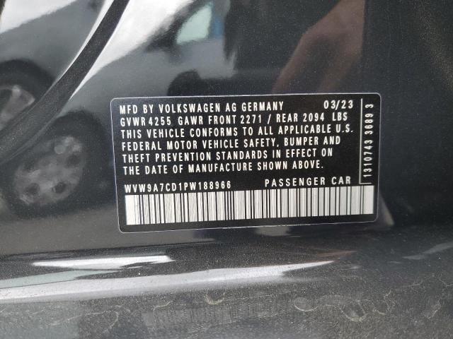 WVW9A7CD1PW188966 Volkswagen Gti 40th Anniversary