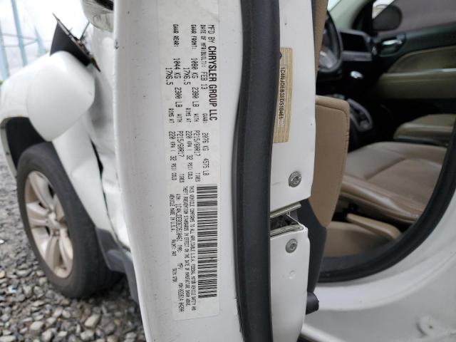 1C4NJDEB3ED510461 Jeep Compass Latitude