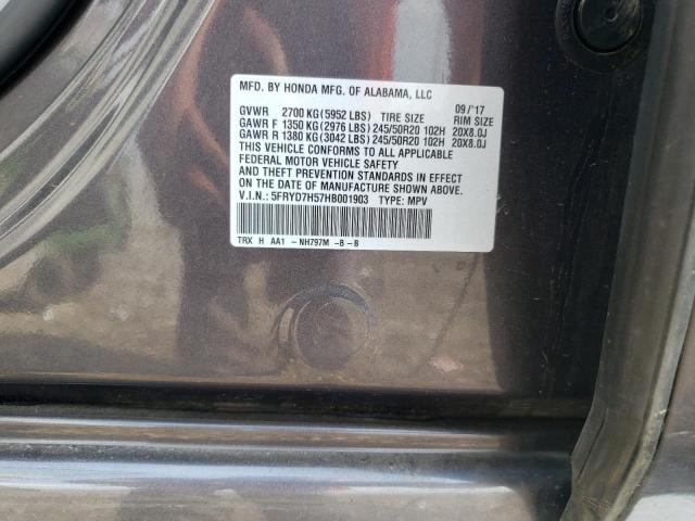 5FRYD7H57HB001903 Acura Mdx Sport Hybrid Technology