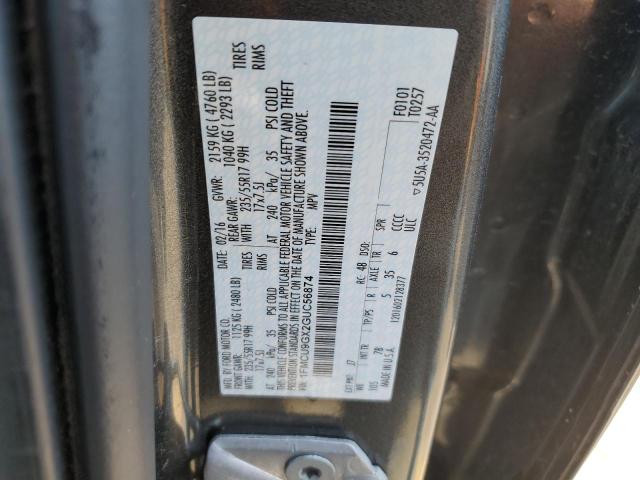 1FMCU9GX2GUC56874 Ford ESCAPE SE
