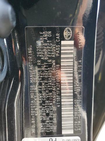 4T1BF1FK2FU093218 Toyota CAMRY LE