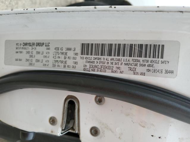 3C6UR4CL3FG543312 RAM 2500 St