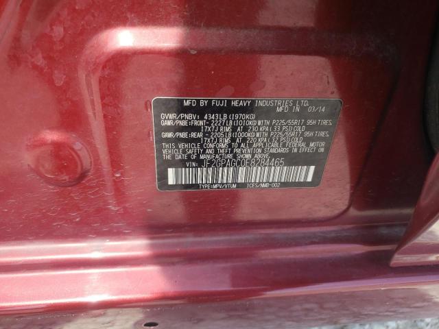 JF2GPAGC0E8284465 Subaru Xv Crosstrek 2.0 Limited