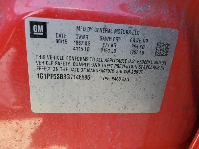 1G1PF5SB3G7146685 Chevrolet Cruze Limited Lt