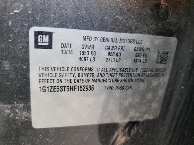 1G1ZE5ST5HF152936 Chevrolet MALIBU LT