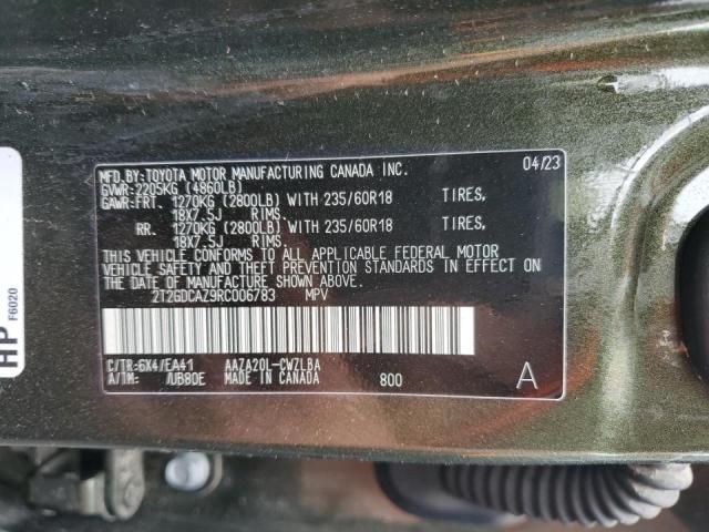 2T2GDCAZ9RC006783 Lexus Nx 250 Premium