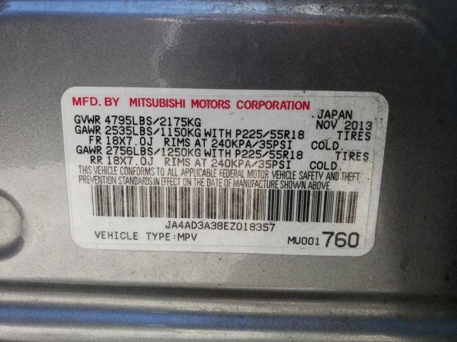 JA4AD3A38EZ018357 Mitsubishi Outlander Se