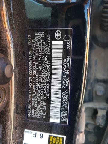 JTDKARFU5H3049547 Toyota Prius