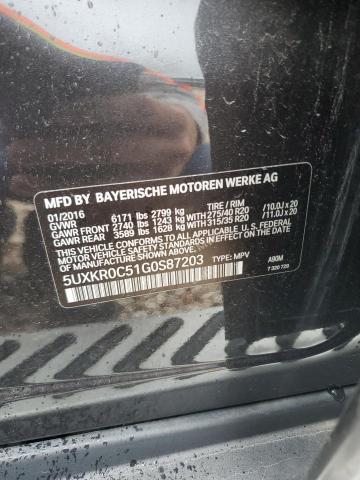 5UXKR0C51G0S87203 BMW X5 Xdrive35i