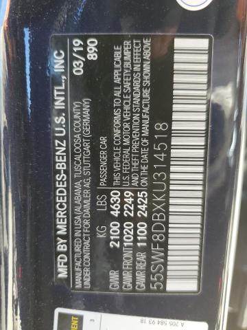 55SWF8DBXKU314518 Mercedes-Benz C 300