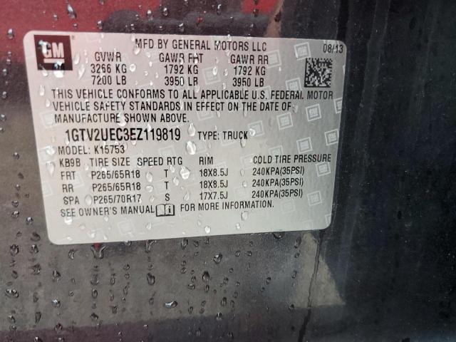1GTV2UEC3EZ119819 GMC Sierra K1500 Sle