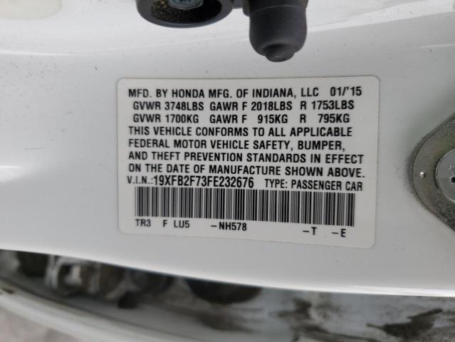 19XFB2F73FE232676 Honda CIVIC SE