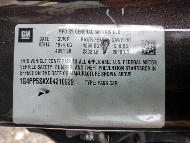 1G4PP5SKXE4210929 Buick Verano