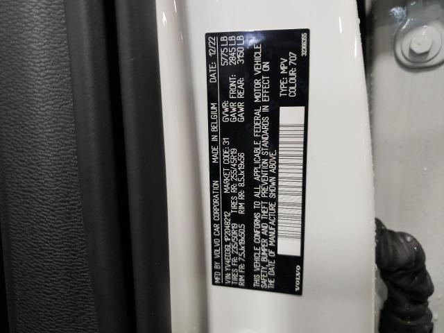 YV4ED3GL1P2048212 Volvo C40 Recharge Plus