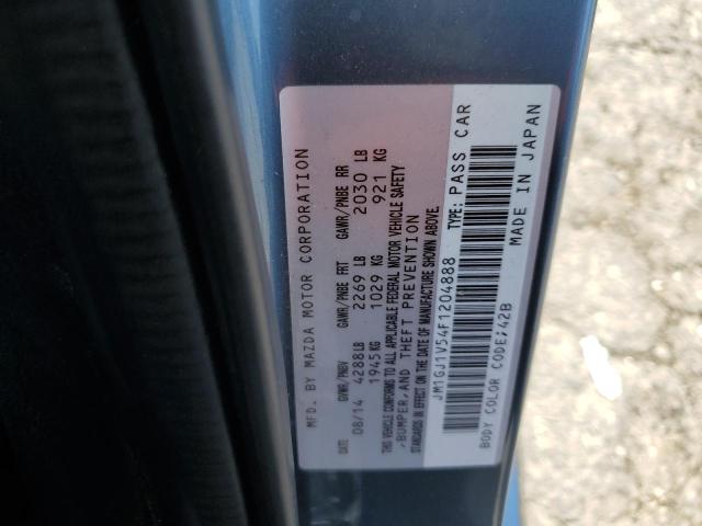 JM1GJ1V54F1204888 Mazda 6 TOURING