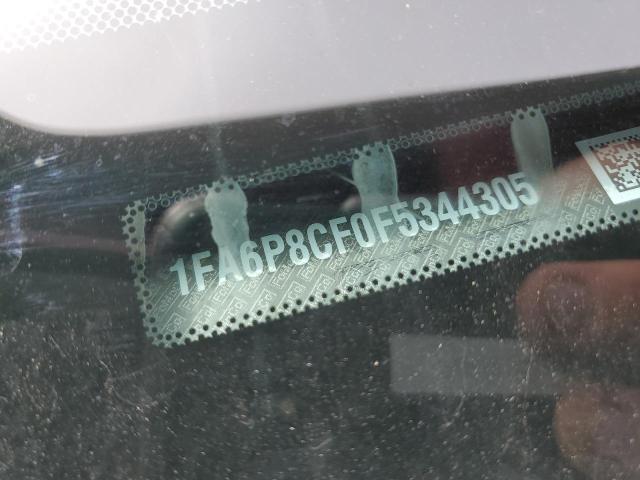 1FA6P8CF0F5344305 Ford MUSTANG GT