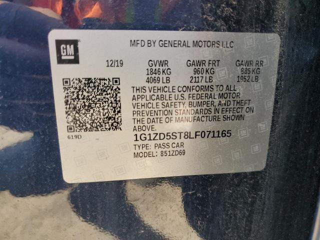 1G1ZD5ST8LF071165 Chevrolet MALIBU LT