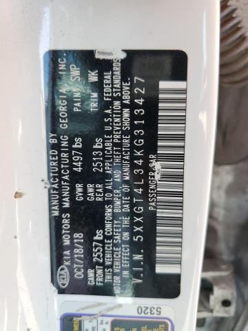 5XXGT4L34KG313427 KIA Optima Lx