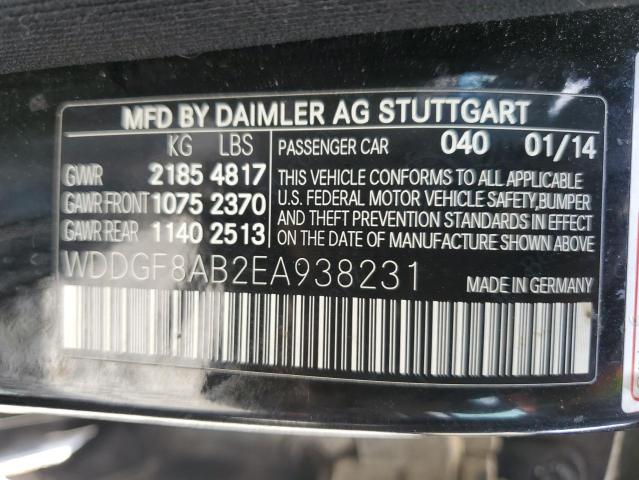 WDDGF8AB2EA938231 Mercedes-Benz C 300 4matic