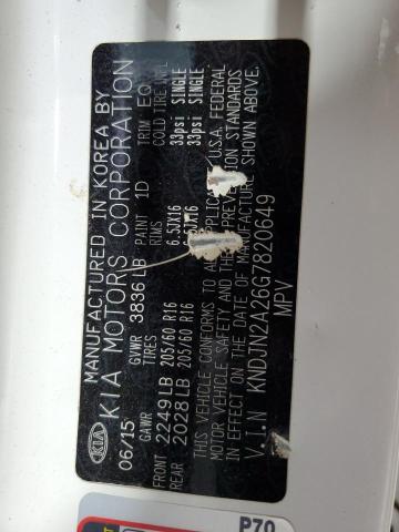 KNDJN2A26G7820649 KIA Soul