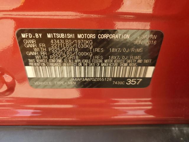JA4AP3AW7GZ055128 Mitsubishi Outlander Sport Es