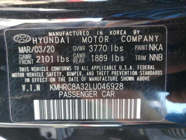 KMHRC8A32LU046928 Hyundai Venue Sel