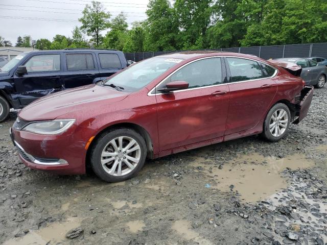 Auction sale of the 2015 Chrysler 200 Limited, vin: 1C3CCCAB9FN521644, lot number: 54466494