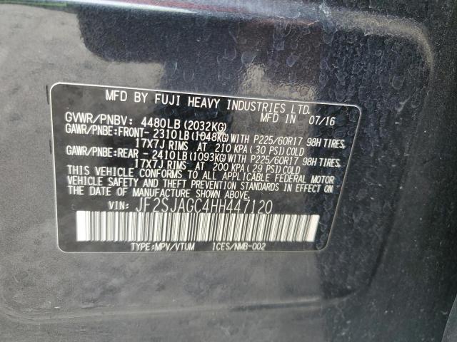 JF2SJAGC4HH447120 Subaru Forester 2.5i Premium
