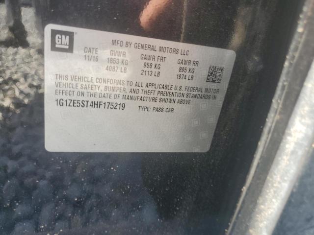 1G1ZE5ST4HF175219 Chevrolet MALIBU LT