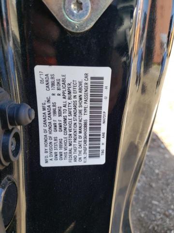 2HGFC4B56HH308865 Honda Civic Lx