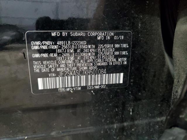 JF2SKASC7KH501084 Subaru Forester Limited