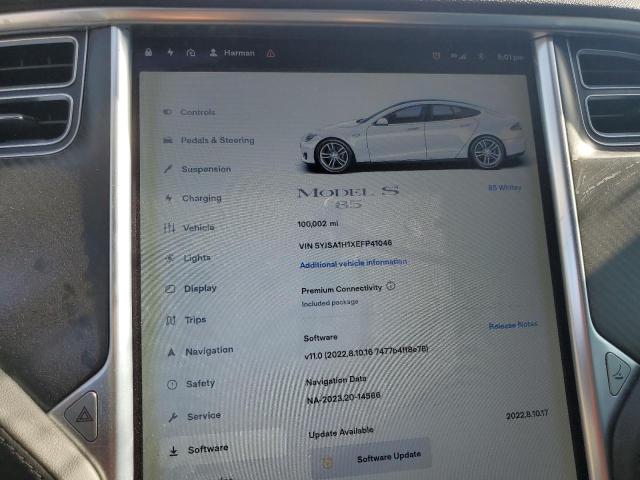 5YJSA1H1XEFP41046 Tesla MODEL S