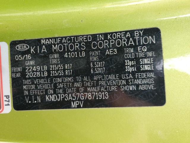 KNDJP3A57G7871913 KIA SOUL +