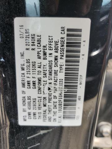 19UUB2F55HA000030 Acura TLX TECH
