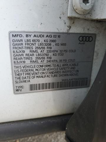 WA1LAAF70HD009316 Audi Q7 Premium Plus