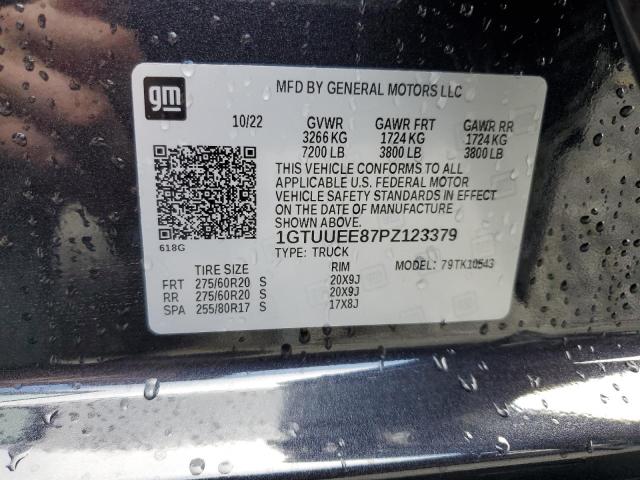 1GTUUEE87PZ123379 GMC Sierra K1500 At4