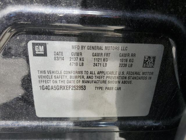 1G4GA5GRXEF252853 Buick Lacrosse