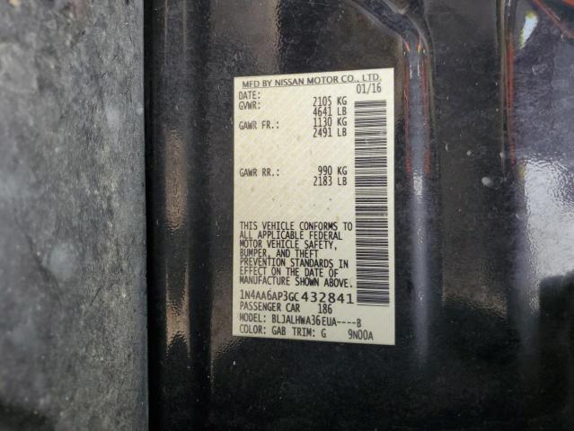 1N4AA6AP3GC432841 Nissan Maxima 3.5s