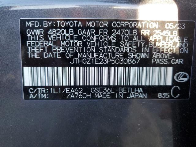 JTHGZ1E23P5030867 Lexus IS 350 F-S