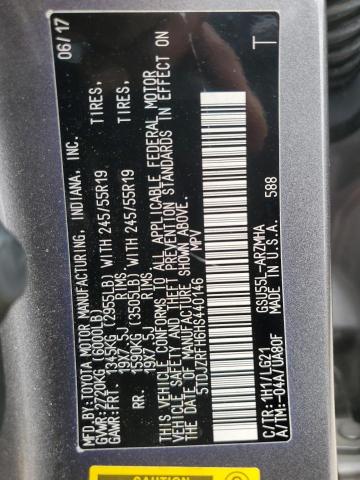 5TDJZRFH6HS440146 Toyota Highlander Se