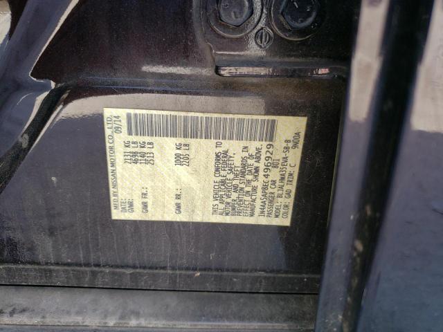 1N4AA5AP8EC496929 Nissan MAXIMA S