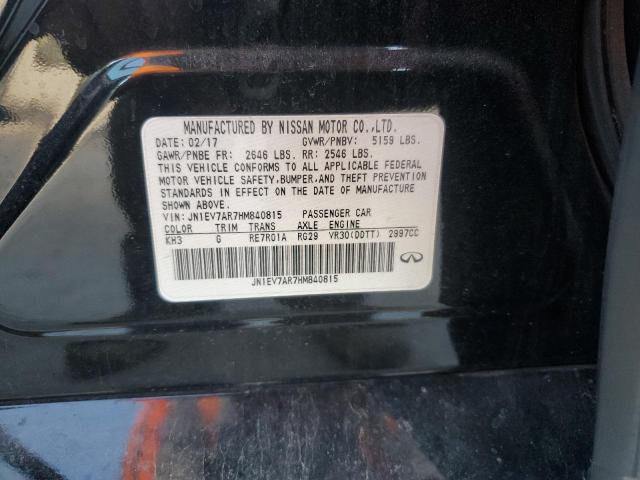 JN1EV7AR7HM840815 Infiniti Q50 Premium
