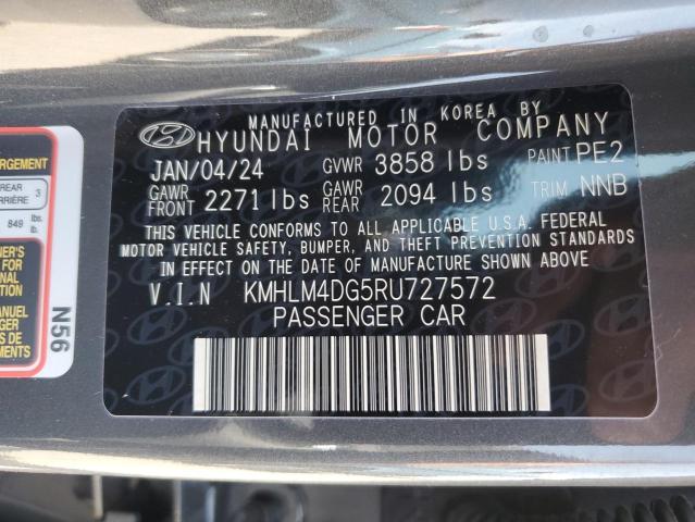 KMHLM4DG5RU727572 Hyundai ELANTRA SEL